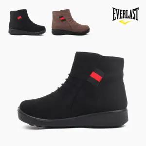 [에버라스트 슈즈][고급인솔증정] E베리어 여성 스웨이드 부츠 방수 발
