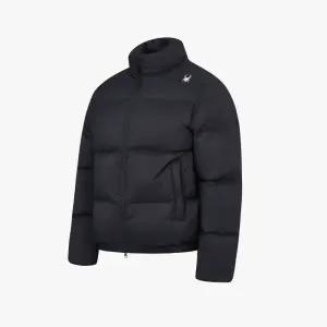 스파이더 공용 백 로고 다운 점퍼 SPIWCNDJ302UBLK