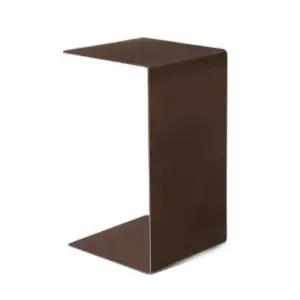 디귿자 테이블 철제 쇼파옆 사이드 골드 미니 두께 보조