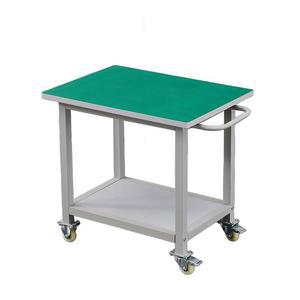 이동식 2단 3톤 철제 12개 물류운반 수동 작업 카트 기중기 정비소 분류