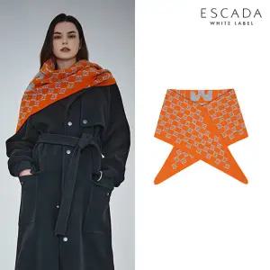 에스까다 울 캐시미어 삼각형 머플러