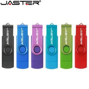JASTER 3in1 OTG USB 2.0 플래시 드라이브 64GB 마이크로 메모리 스틱 삼성 호환 및 컴퓨터 외부 저장 장치