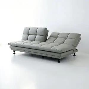 [마켓비]고품질 가죽 3인용 소파베드 원룸 거실 공간활용 소파 확장형 가죽소파베드 3인용소파베드 WFHB15