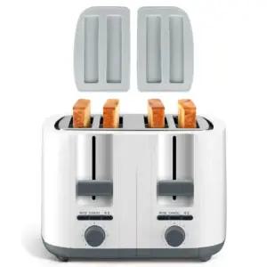 뚜껑있는 Renew 듀얼 4구 7단계 식빵 토스트기 토스터 토스터기