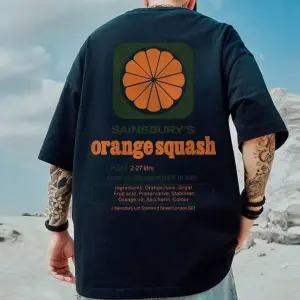 뒷면 프린팅 포인트 남녀공용 베이직 반팔 티셔츠 입술넥티 기본 남성 반?후드티 면티 박스티 흰