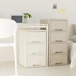 동서가구 스위티 이동식 서랍장 베이직 3단 DF927283