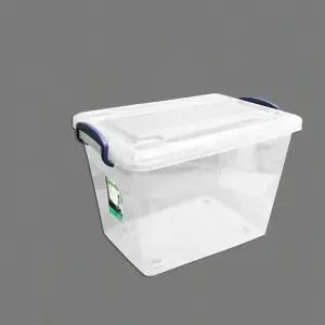 (금호화학) 리빙박스 75L 플라스틱 다용도 보관함 공간박스 정리박스