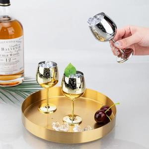 70ml 2oz  미니 소형 스테인레스 스틸 와인 유리 칵테일 크리 에이 티브 금속 바 레스토랑 샴페인 레드 컵