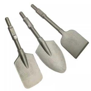 주걱 드릴 모양 뿌레카 대형 함마드릴 곡괭이 헤드 교체 30x1000mm 구굴기 에어