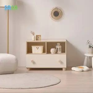 [사사가구]E0 로미 800 서랍형 아동 다용도수납장(원목발포함)