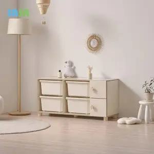 E0 로미 1200 바구니형 아동 다용도수납장(원목발포함)