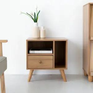원목 수납협탁 침실 거실 보조 협탁 수납정리