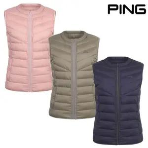 핑 여성 경량 구스 다운 점퍼 베스트 122C3JV961