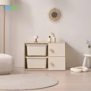 가구 E0 로미 800 바구니형 아동 다용도수납장 원목발미포함)