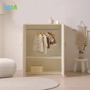 [SASA]사사가구 E0 로미 800 속 깊은 아동 헹거형옷장(원목발미포함)