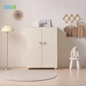 [SASA]사사가구 E0 로미 800 속 깊은 아동 헹거형옷장(원목발포함)