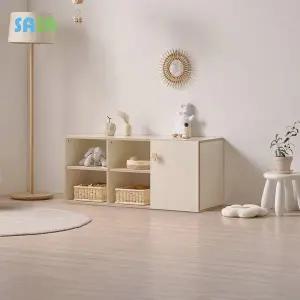 [SASA]사사가구 E0 로미 1200 도어형 아동 다용도수납장(원목발미포함)