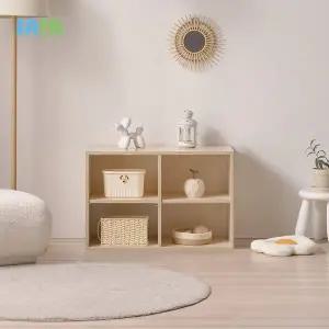 [SASA]사사가구 E0 로미 800 오픈형 아동 다용도수납장(원목발미포함)