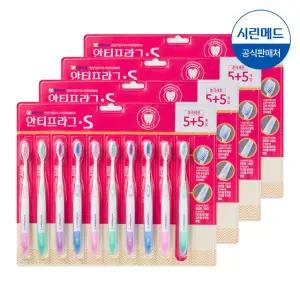 안티프라그 S칫솔(초극세모) 10p 4개