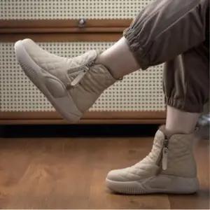 [SBCW357]부츠 겨울 하이탑털신발 방한화 고무바닥 1P