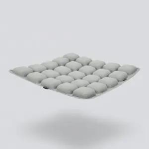 선일 무펌프 에어방석 25셀 그레이(41cm X 41cm X 3.5cm) 무하중 사각방석 차량 사무실 에어셀 쿠션