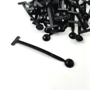 자동차 임시 수리 케이블 타이 50p 고정 클립 결합 홀더 보조 정리 밴드 정비