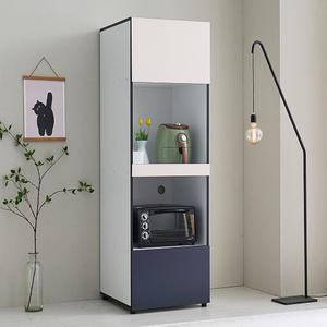 온가구 SJ504 연핑크 500 주방 멀티 다용도 수납장 렌지대 냉장고자리 전용 빌트인 거실 그릇장 광파전자