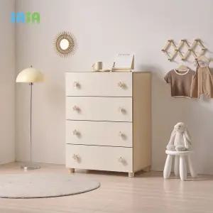 E0 로미 800 4단 속깊은 아동서랍장(원목발포함)