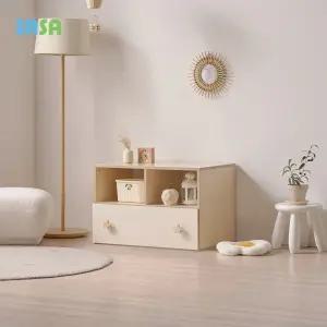 E0 로미 800 서랍형 아동 다용도수납장(원목발미포함)