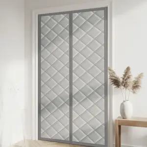 패딩 누빔 현관방풍커튼 현관문 외풍차단 암막 커텐