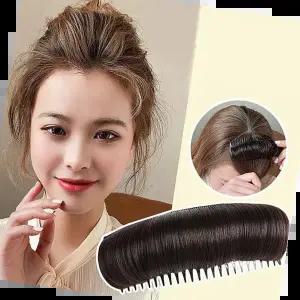 머리뽕 볼륨 윗머리 가발 빗핀 여자 여성 헤어뽕 부분
