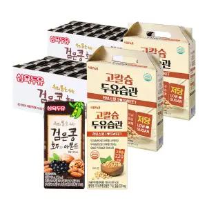 삼육두유 검은콩호두와아몬드 190ml 48팩+서울에프엔비 러브스윗 190ml 32팩