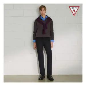 게스 앱10% 스트레이트핏 기모데님 남성용 336435