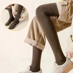 겨울 무릎위 롱양말 니삭스 여성용 바지속 레그토시 학생 치마 골프 구두양말 방한 롱삭스