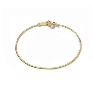 [펠리체골드] 14K 스네이크 1.1mm 팔찌