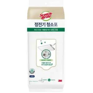 3M 정전기 청소포 먼지포 밀대 먼지 티슈/가정용/간편/거실/제거/깔끔한/다목적/다용도/싹잡는