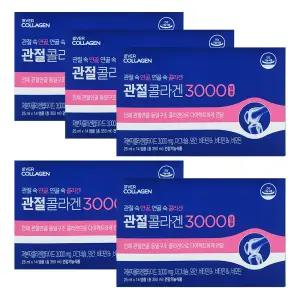에버콜라겐 관절콜라겐 3000 앰플 25ml x 14앰플 5박스 (10주분) 저분자콜라겐펩타이드_
