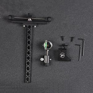 TP8510 복합 활 조준기, 4x 렌즈, 긴 막대 조준 미세 조정, 양궁 등산 촬영 액세서리