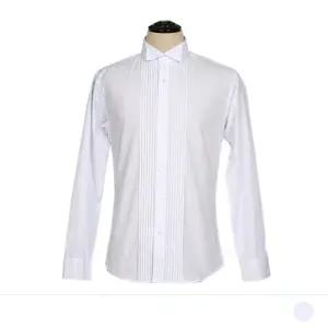 연미복 셔츠 남성용 윙카라 셔츠 긴팔 셀프웨딩 연주회 행사용 스트라이프셔츠 와이셔츠