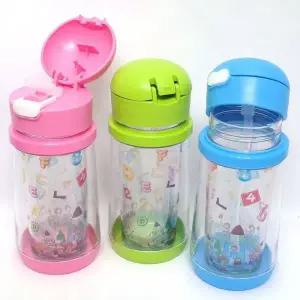 [골드스마일]어린이용 음료컵 빨대 텀블러 물통 유아 스트로 물병
