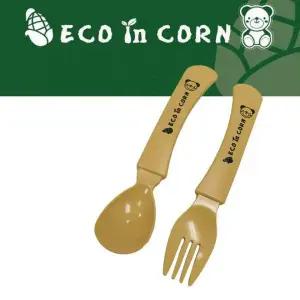 [골드스마일]유아용 옥수수 스푼 포크 테이블웨어