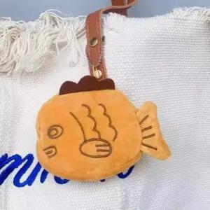 붕어빵 동전지갑 미니 파우치 이어폰 립밤 수납 가방걸이 키링 세아커머스