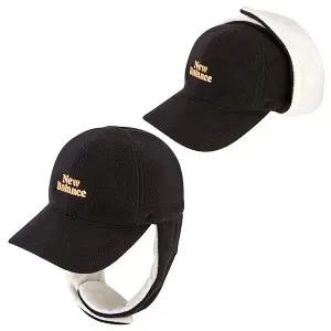 국내매장판 뉴발란스 키즈 플리스 귀달이캡 NK8BCF306U-BLK P2512 방한모자