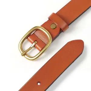 아임레더 여성 소가죽 벨트 S-5 청바지 레더벨트 생활용품 가정용품 생필품