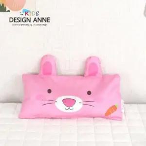 디자인엔 순면 당근토끼 키즈메밀베개