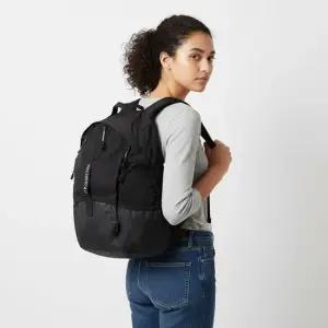 25FW  나일론 B 라운디드 백팩 블랙 19CMAC115A 005269G 999