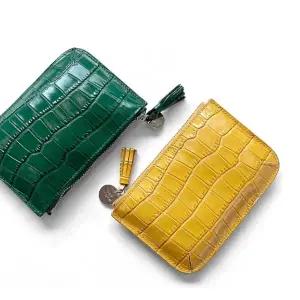 카드지갑 동전지갑 소가죽 지퍼 광택매트 컬러감 미니