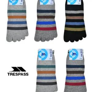 (트레스패스)신사 발가락 컬러 링글 단목 양말 5족요일 기능성 삭스 남성 남자