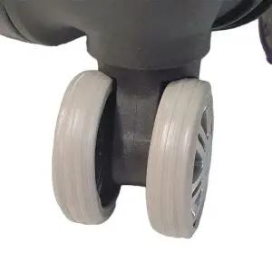 [룽스]캐리어 바퀴 커버 캐스터슈즈 그레이 8p