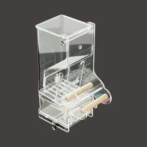 버드피딩 반자동 새 모이통 DK54앵무새 새식기 조류용품 반려동물 피딩기 먹이통 새집